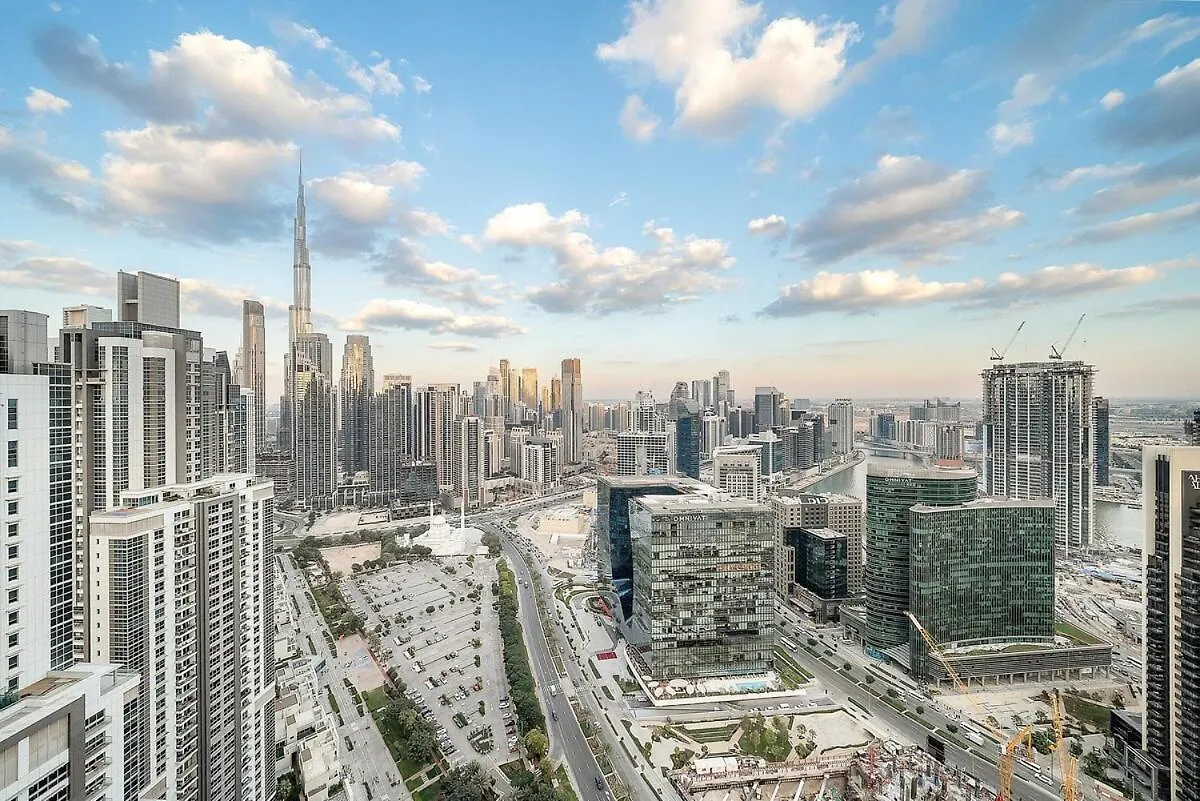First Class 2Br Upscale Duplex Living Dubaj